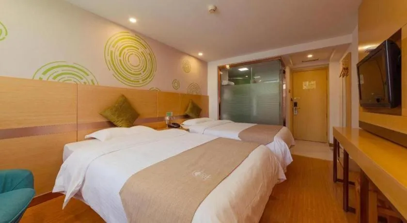 Bed in GreenTree Inn Tangshan Yuhua Road