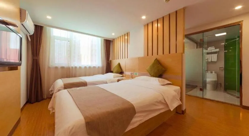 Bed in GreenTree Inn Tangshan Yuhua Road