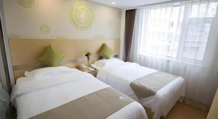 Bed in GreenTree Inn Tangshan Yuhua Road