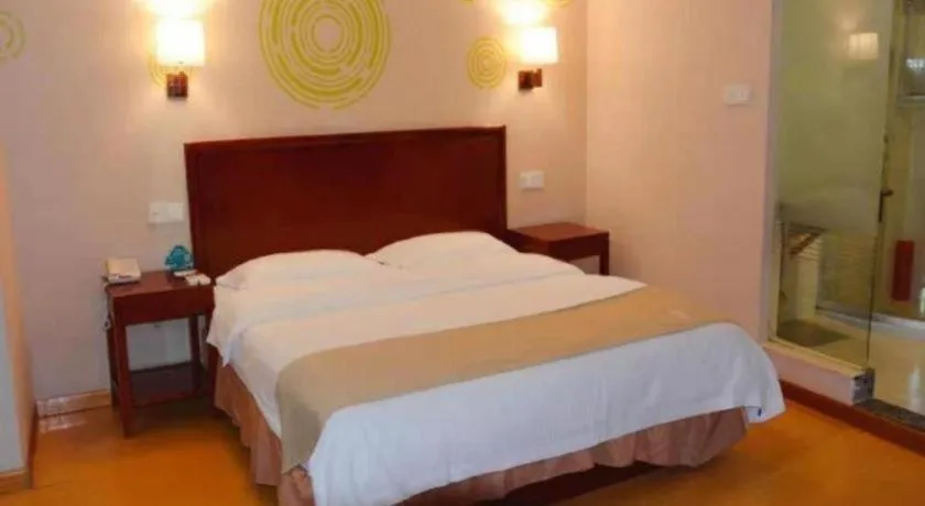 Bed in GreenTree Inn Bengbu Huaihe Walking Street