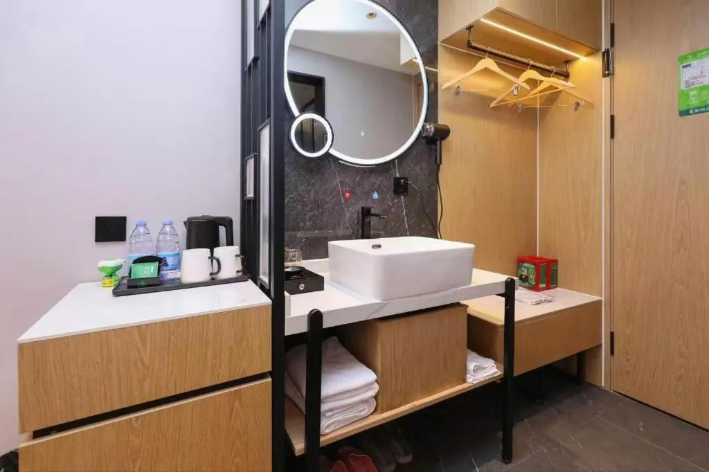 Bed in GreenTree Inn Bengbu Huaihe Walking Street