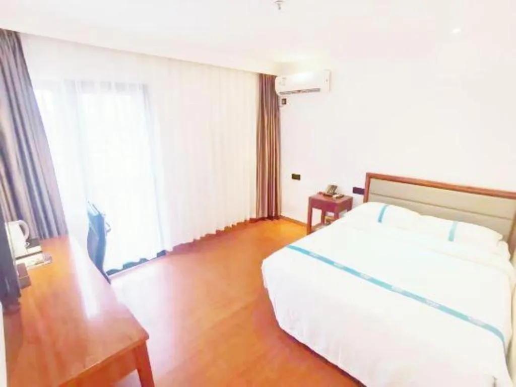 Bed in GreenTree Inn Bengbu Huaihe Walking Street