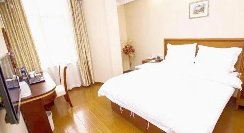 Bed in GreenTree Inn Bengbu Huaihe Walking Street