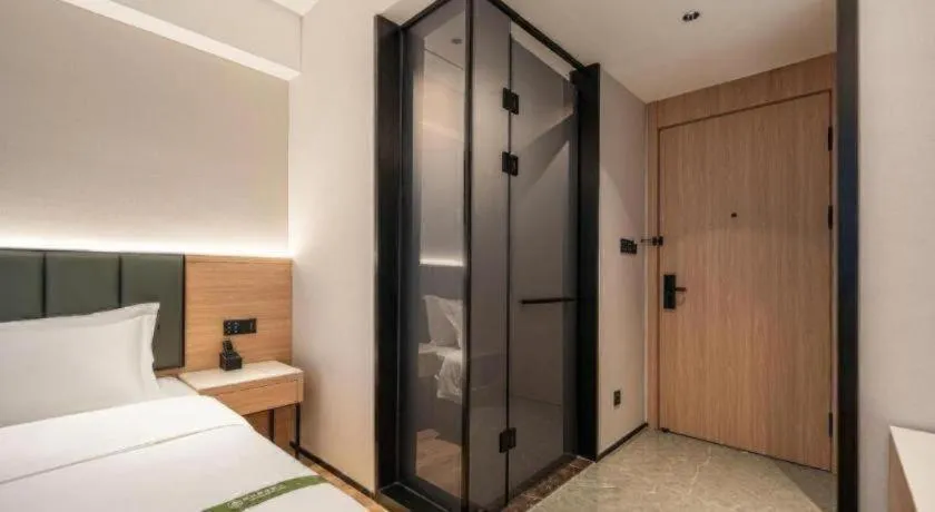 Bed in GreenTree Inn Bengbu Huaihe Walking Street