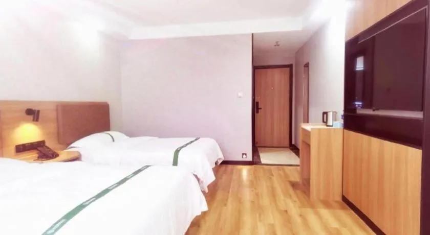 Bed in GreenTree Inn Gaoyou Government