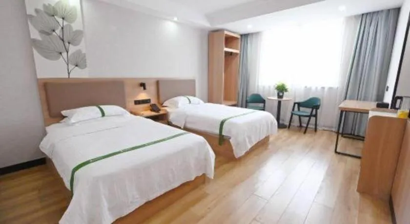 Bed in GreenTree Inn Gaoyou Government