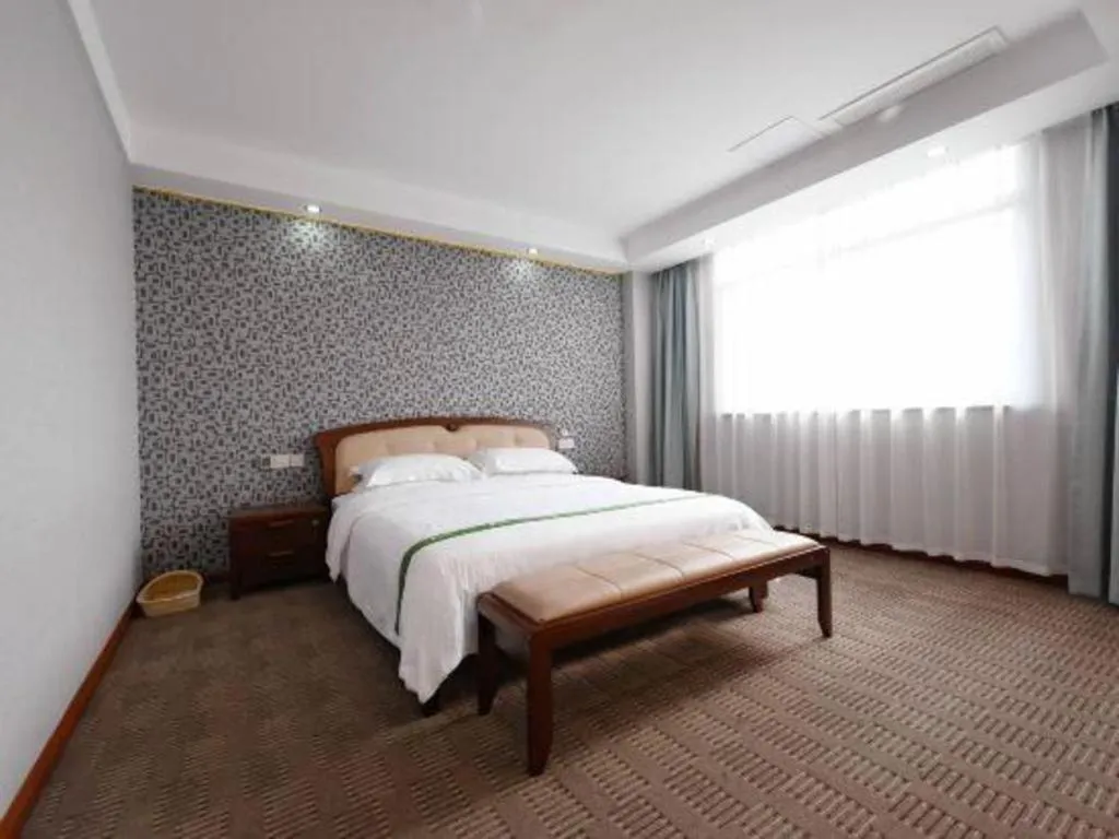 Bed in GreenTree Inn Gaoyou Government