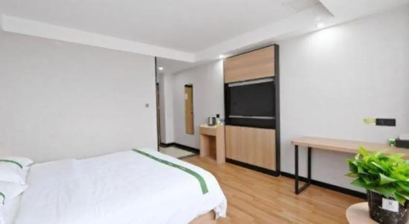 Bed in GreenTree Inn Gaoyou Government