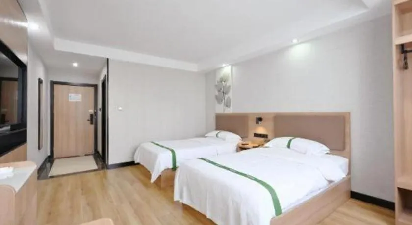 Bed in GreenTree Inn Gaoyou Government