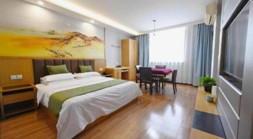 Bed in GreenTree Inn Gaoyou Government