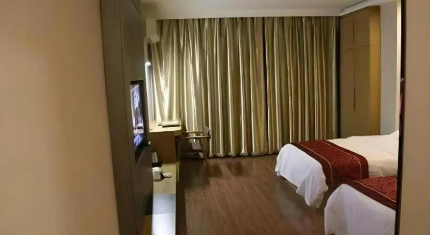 Bed in GreenTree Inn Gaoyou Government