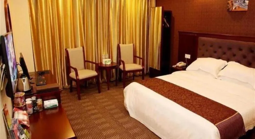 Bed in GreenTree Inn Gaoyou Government