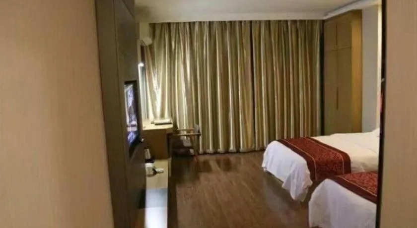 Bed in GreenTree Inn Gaoyou Government