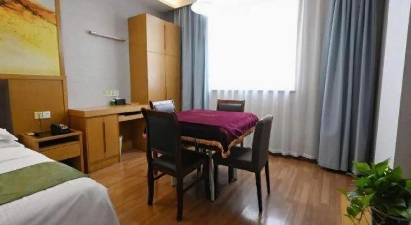 Bed in GreenTree Inn Gaoyou Government