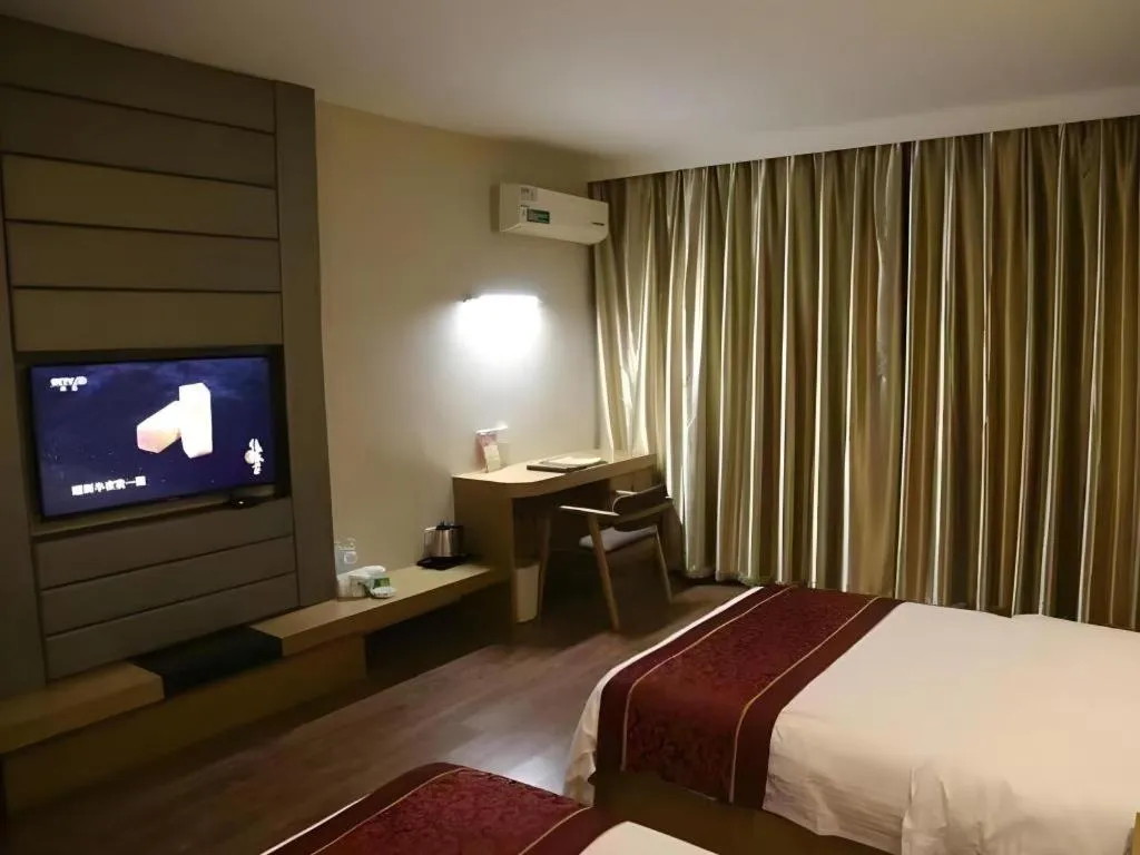 Bed in GreenTree Inn Gaoyou Government