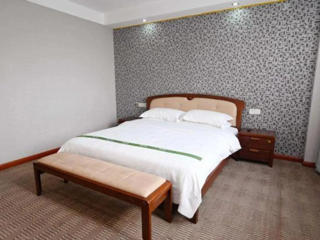 Bed in GreenTree Inn Gaoyou Government