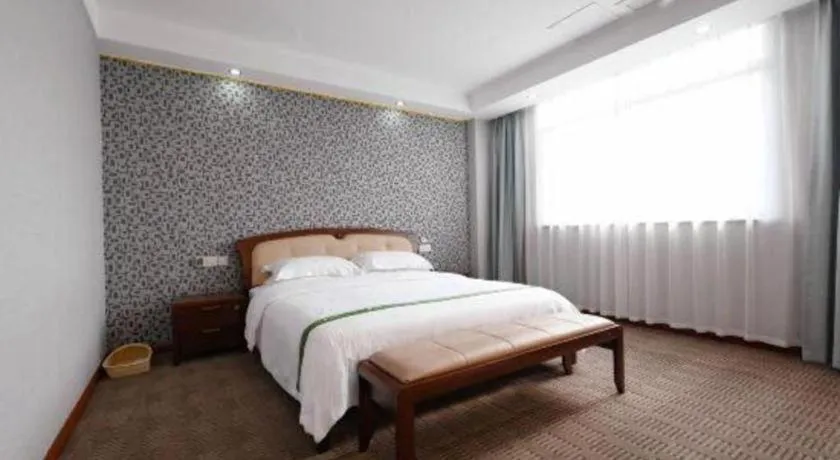 Bed in GreenTree Inn Gaoyou Government