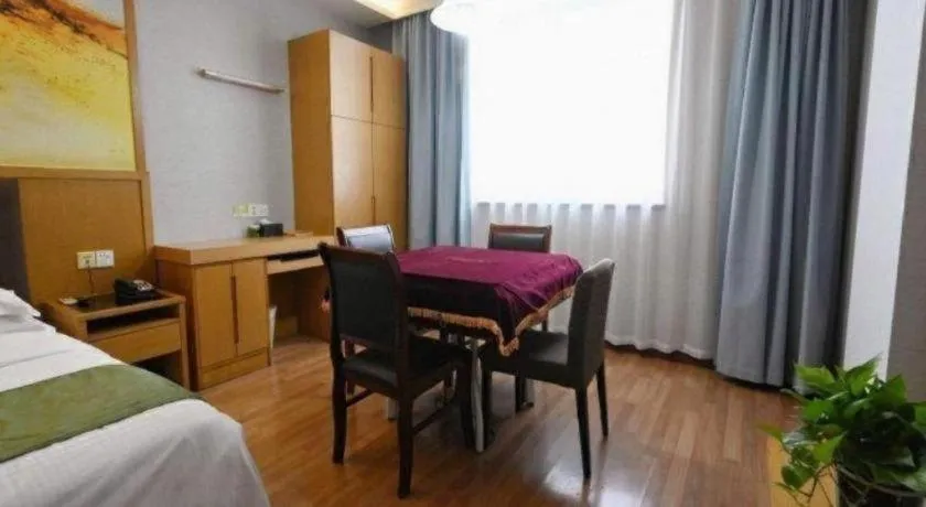 Bed in GreenTree Inn Gaoyou Government