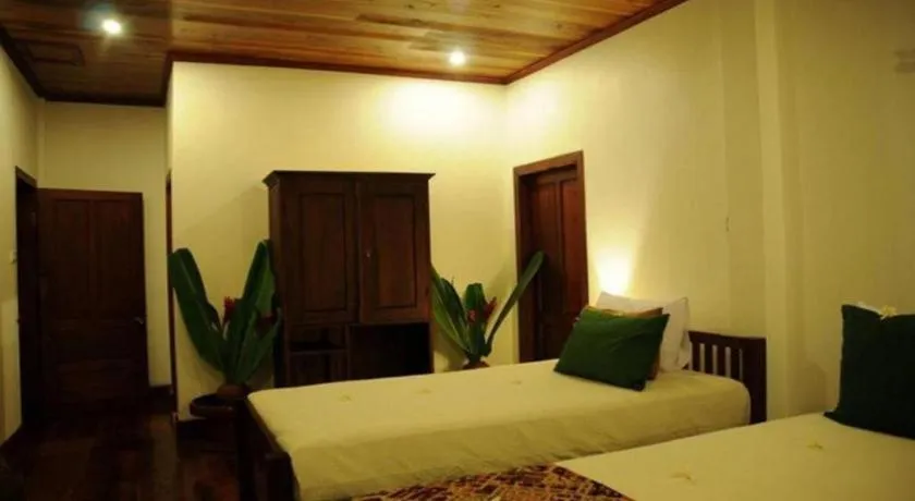 Bed in Pangkham Lodge