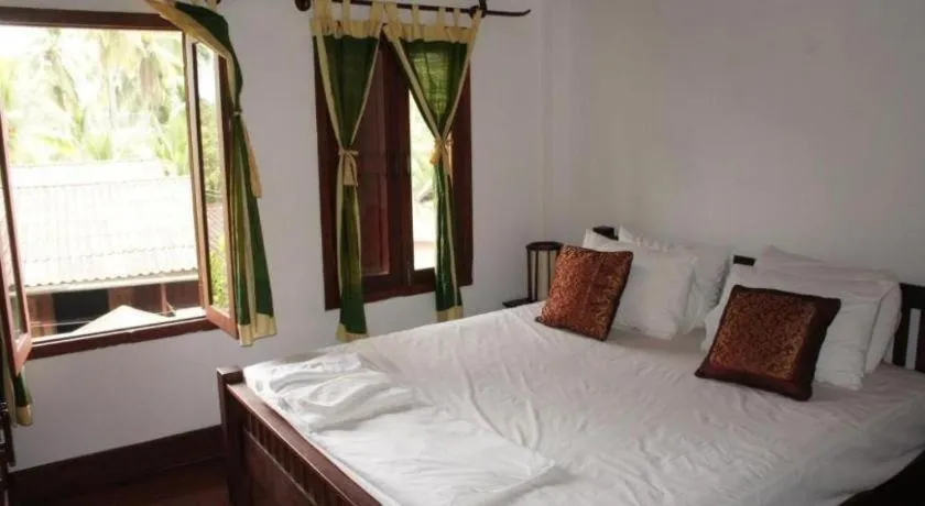 Bed in Pangkham Lodge