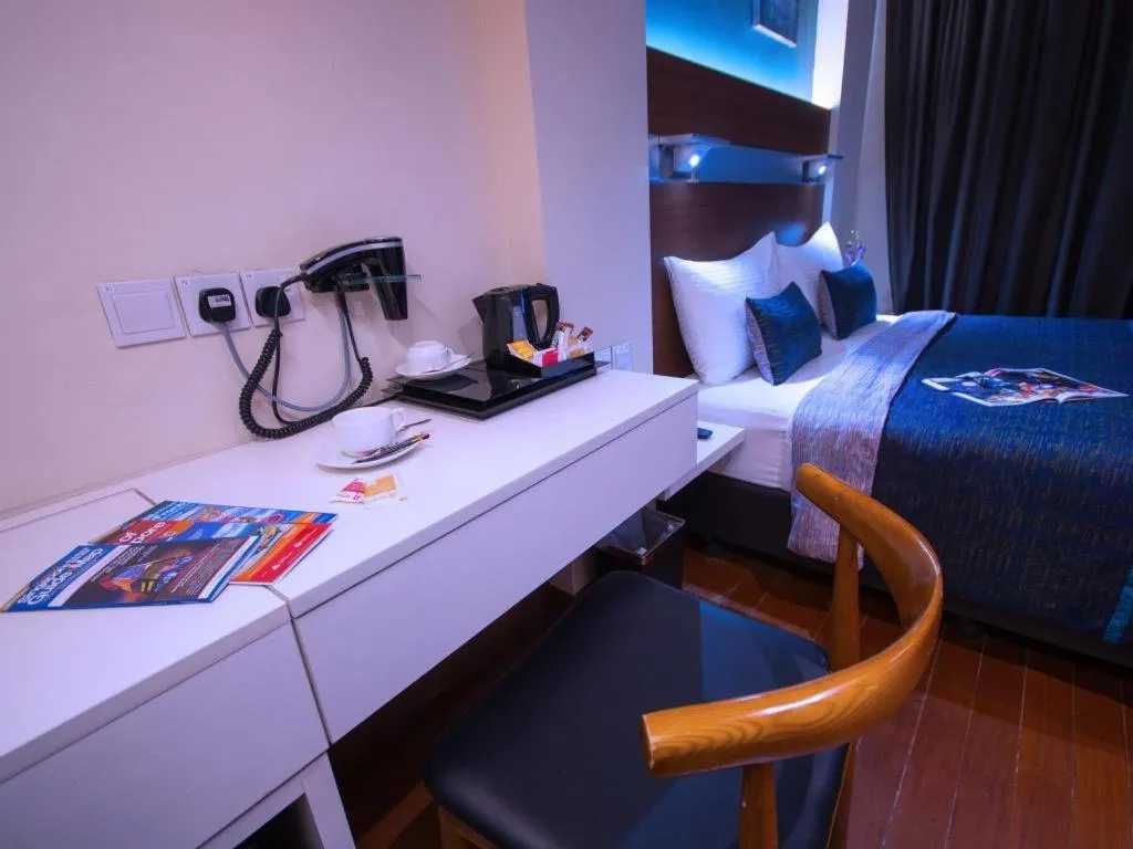 Bed in The Keong Saik Hotel