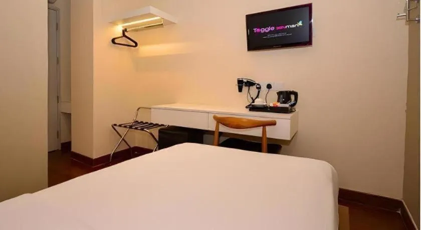 Bed in The Keong Saik Hotel