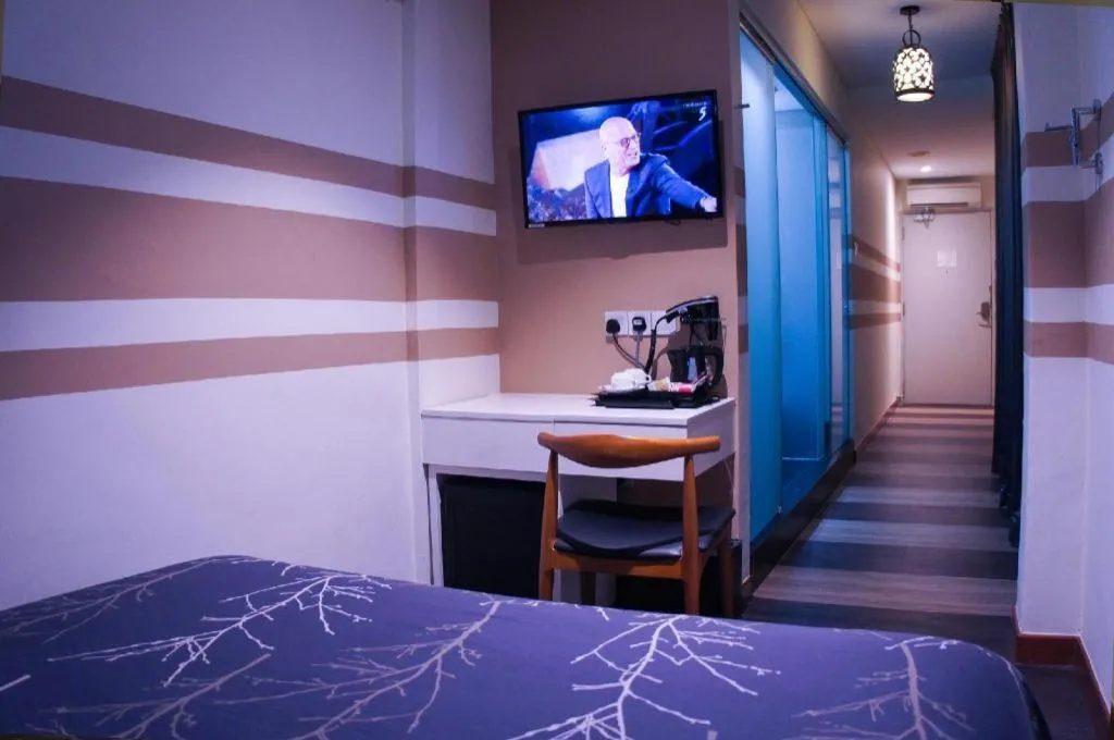 Bed in The Keong Saik Hotel