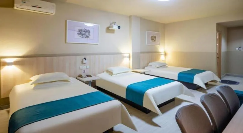 Bed in Jinjiang Inn Taiyuan Longtan Park