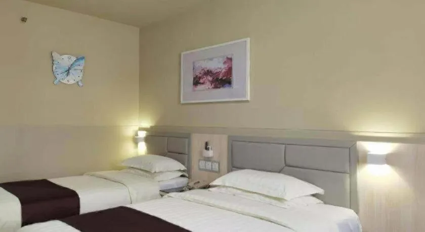 Bed in Jinjiang Inn Taiyuan Longtan Park