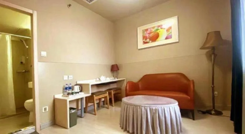 Bed in Jinjiang Inn Taiyuan Longtan Park