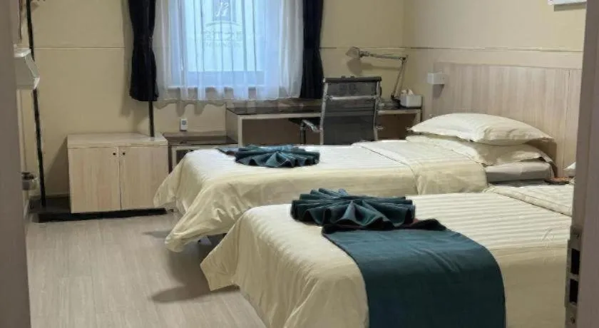 Bed in Jinjiang Inn Taiyuan Longtan Park