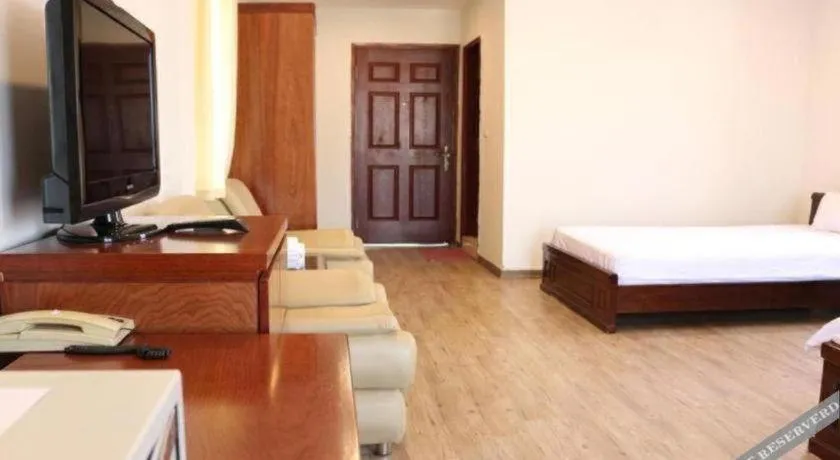 Bed in Dom's Residence & Hotel Hanoi