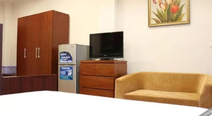 Bed in Dom's Residence & Hotel Hanoi