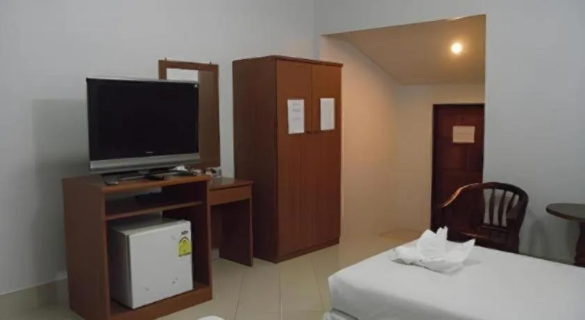 Bed in Ranong Resort & Laguna