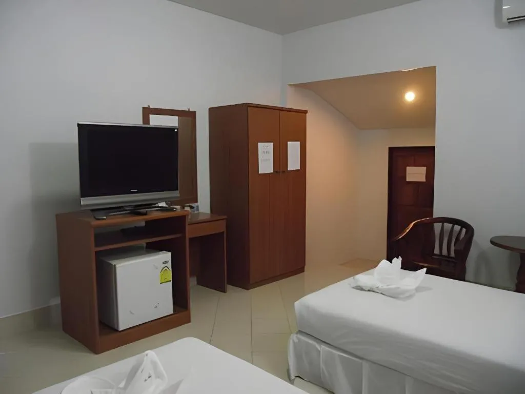 Bed in Ranong Resort & Laguna