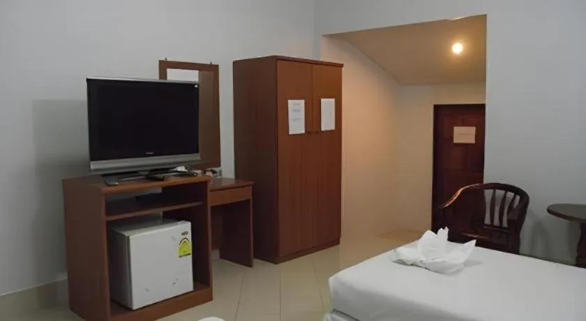 Bed in Ranong Resort & Laguna