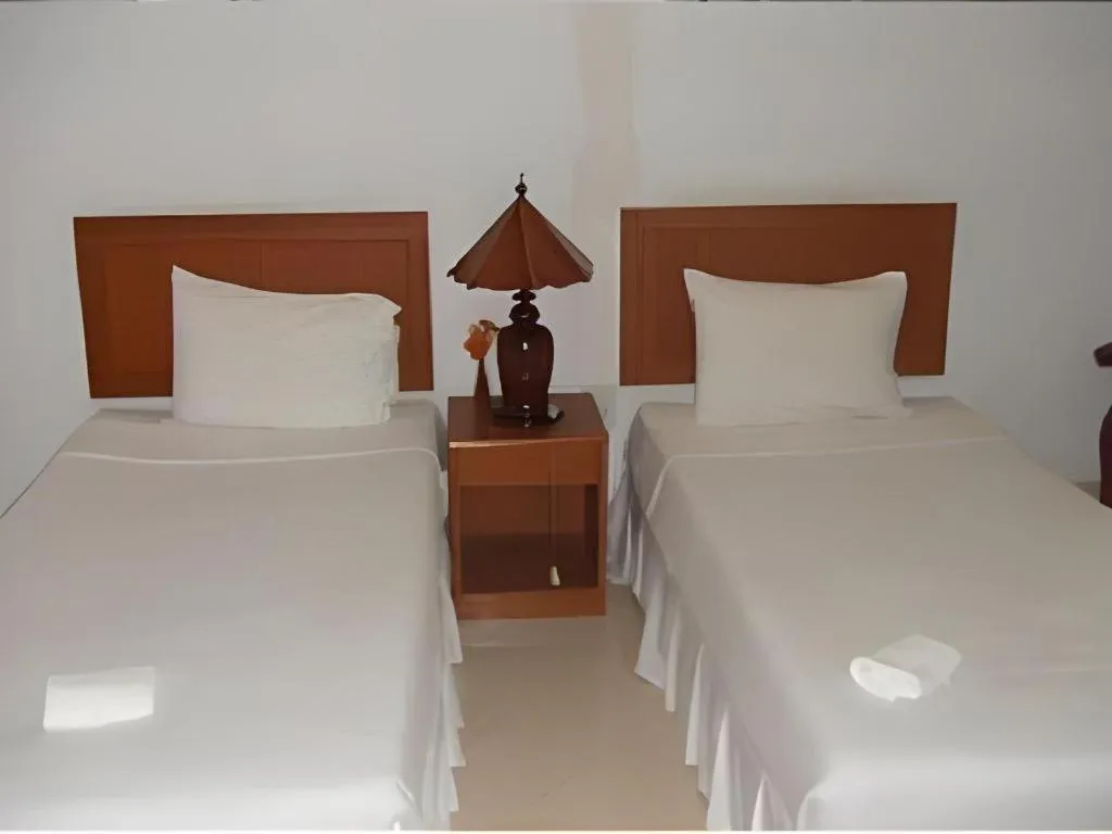 Bed in Ranong Resort & Laguna