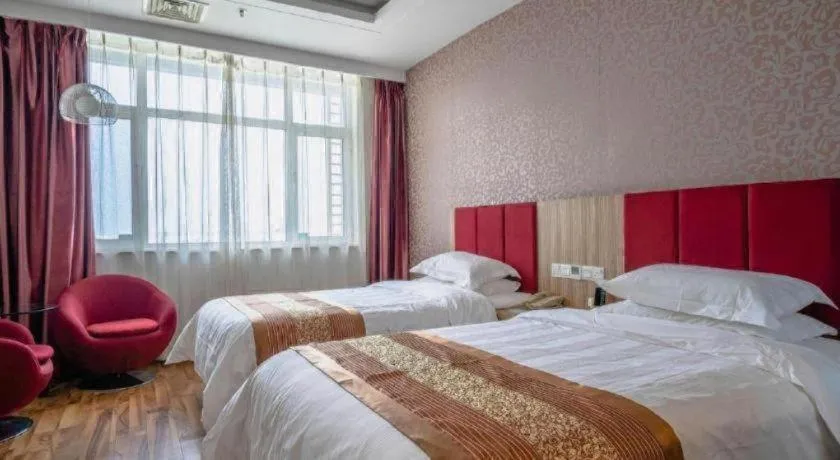 Bed in Shanshui Trend Hotel Beijing International Airport Branch