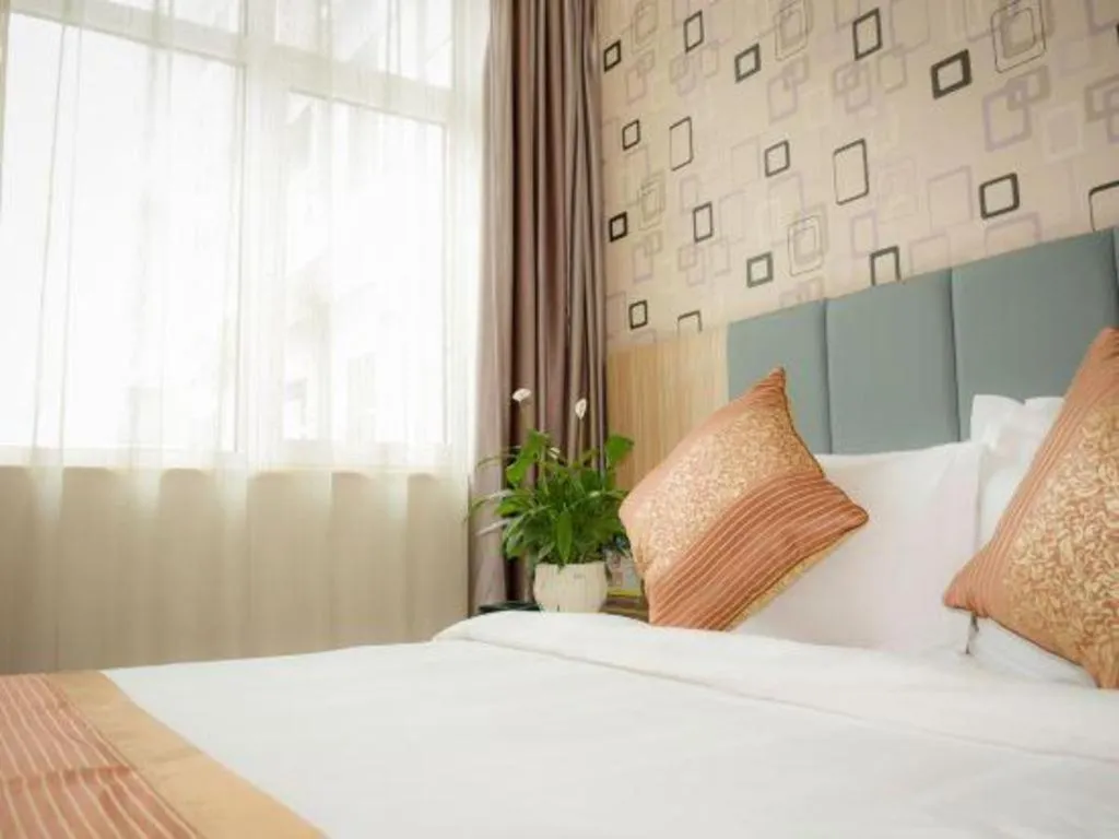 Bed in Shanshui Trend Hotel Beijing International Airport Branch