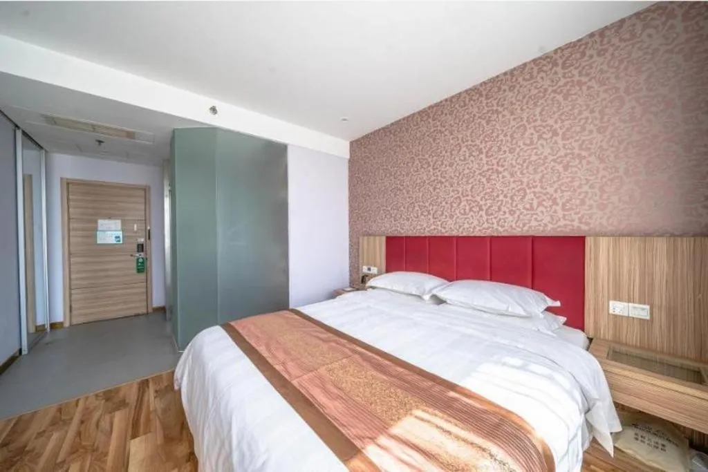 Bed in Shanshui Trend Hotel Beijing International Airport Branch