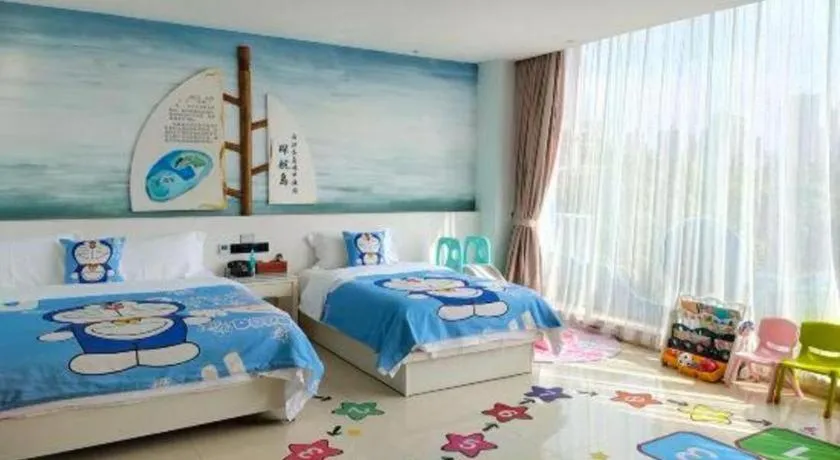 Bed in Huangma Holiday Nanhai Museum Hotel