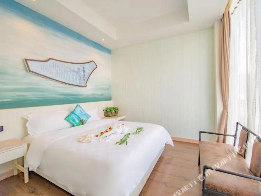 Bed in Huangma Holiday Nanhai Museum Hotel