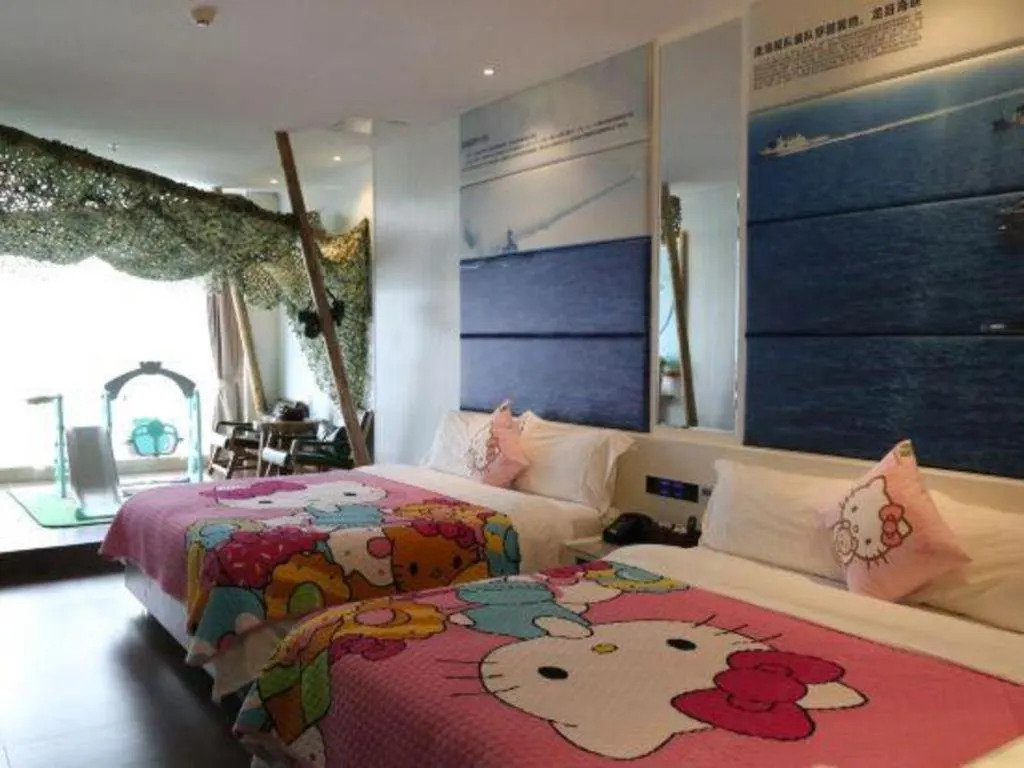 Bed in Huangma Holiday Nanhai Museum Hotel