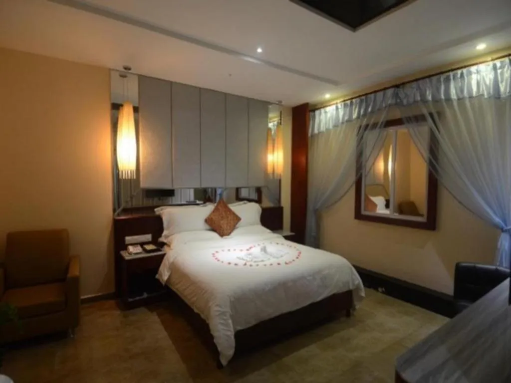 Bed in Huangma Holiday Nanhai Museum Hotel