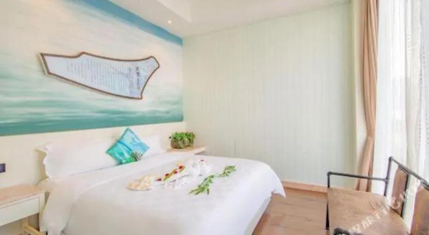 Bed in Huangma Holiday Nanhai Museum Hotel