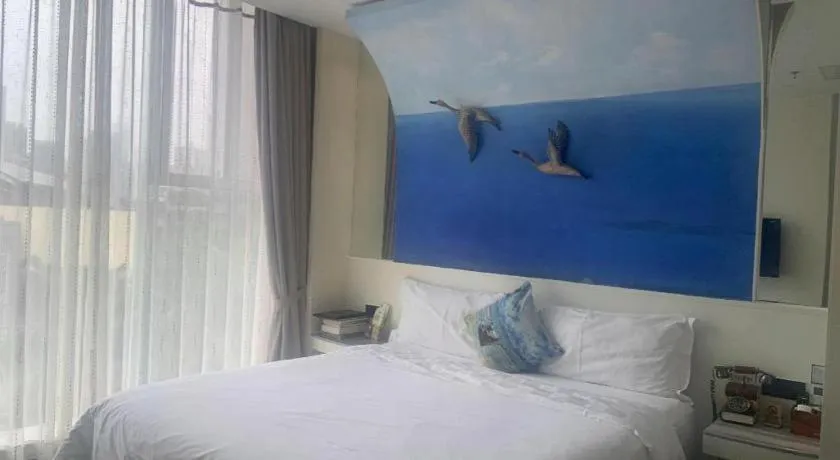 Bed in Huangma Holiday Nanhai Museum Hotel