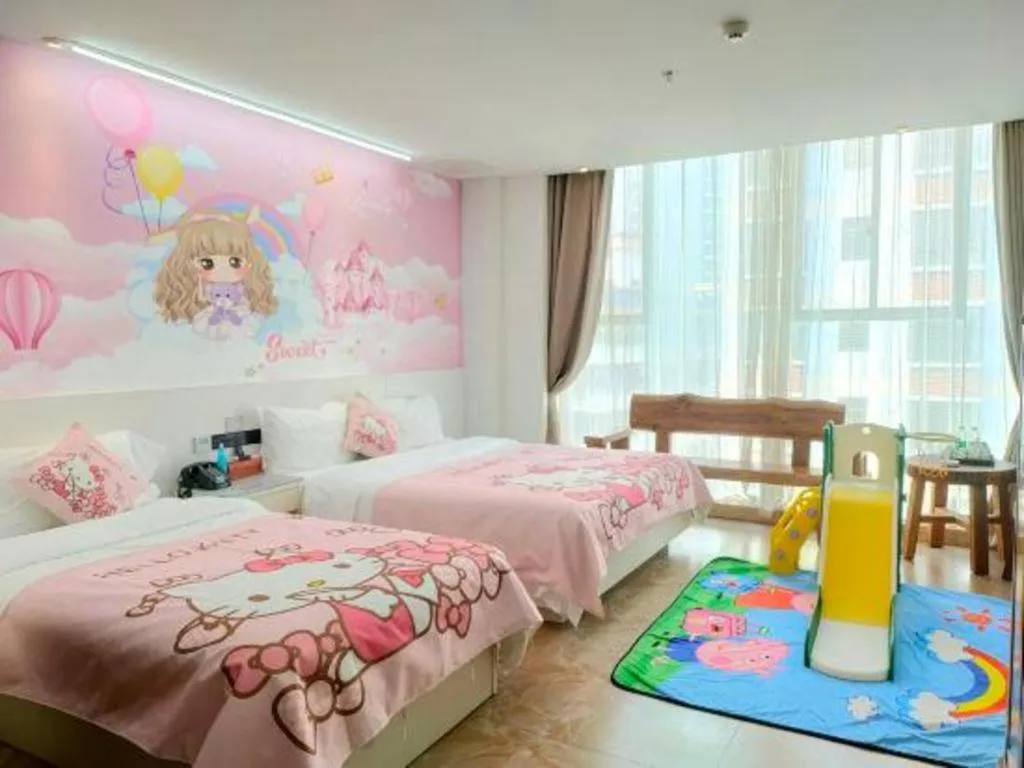 Bed in Huangma Holiday Nanhai Museum Hotel