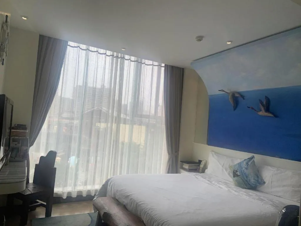 Bed in Huangma Holiday Nanhai Museum Hotel