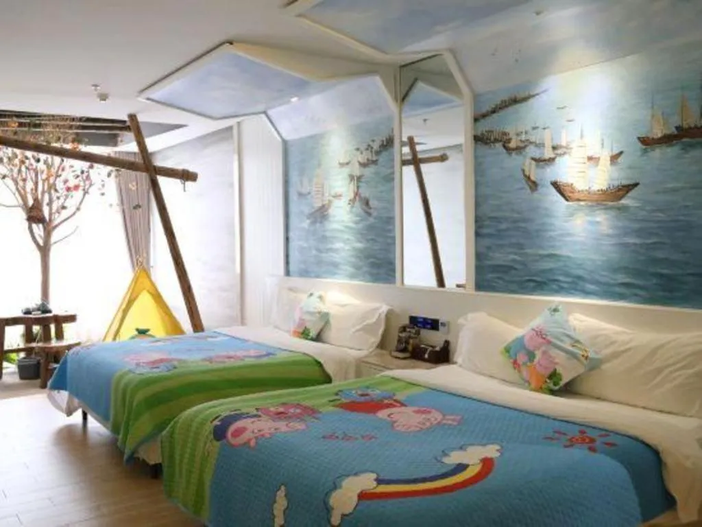 Bed in Huangma Holiday Nanhai Museum Hotel