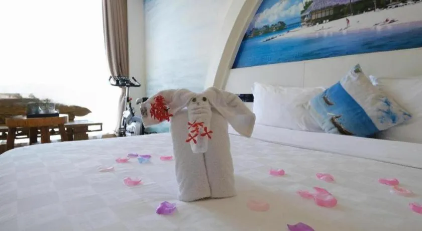 Bed in Huangma Holiday Nanhai Museum Hotel